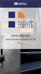 Mobile Screenshot of haslamprinters.co.uk